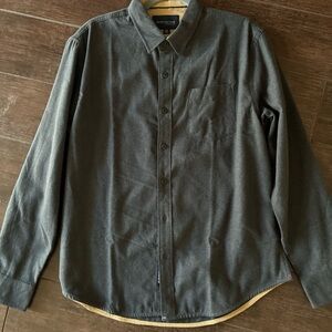 NWOT Jachs NY Dark Gray Button-Up Shirt